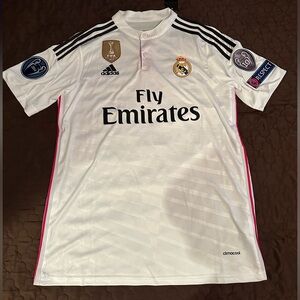 Real Madrid 2014/2015 Home Retro Jersey